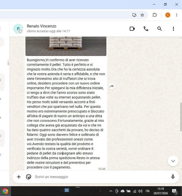 Pedane di Pellet Premium
