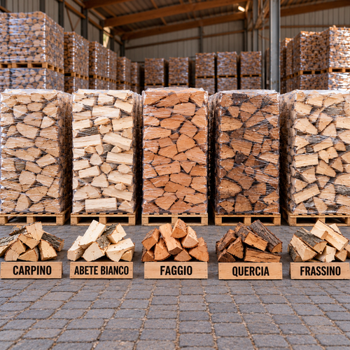 Legna da ardere - Carpino, Quercia, Frassino, Faggio, Abete Bianco