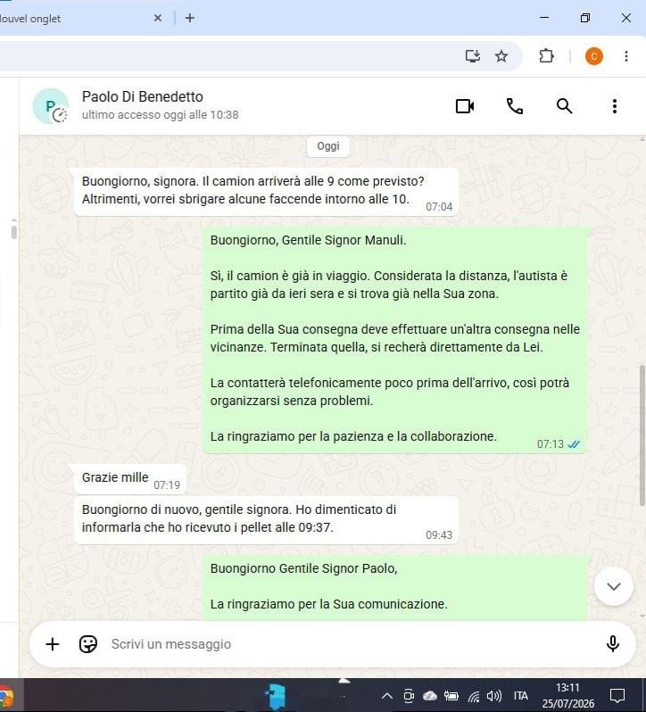 Pedane di Pellet Premium