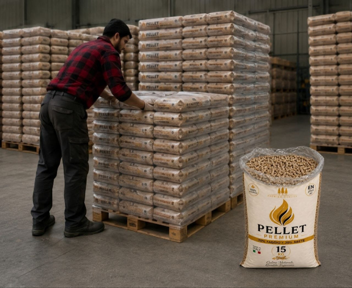 Pellet Premium 70% Faggio 30% Abete